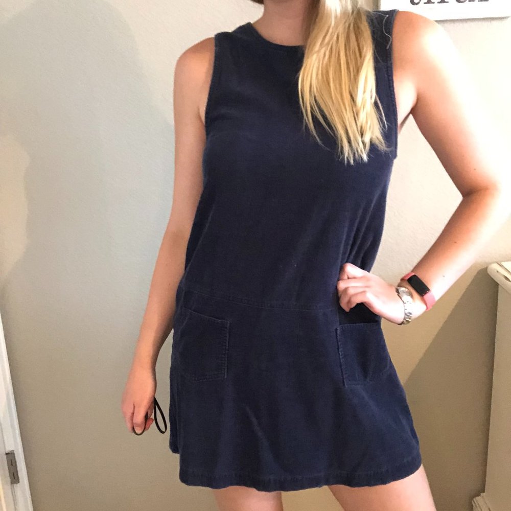 💐Corduroy Pinafore with Pockets